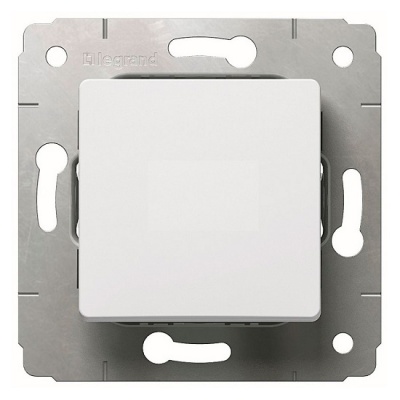 CARIVA модуль Выключатель 1кл. 10А белый (10/100шт) 773656