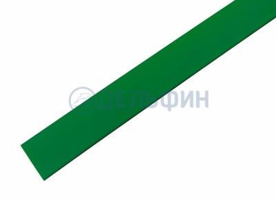 Термоусадочная трубка REXANT 19,0/9,5 мм, зеленая, упаковка 10 шт. по 1 м