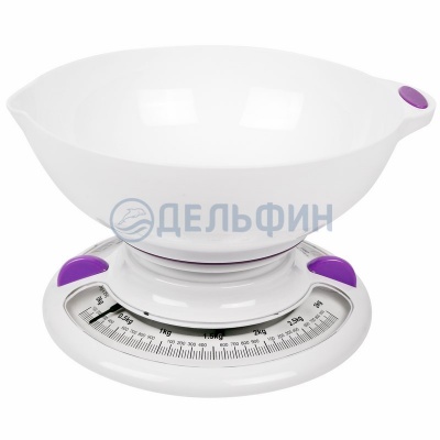 Весы настольные кухонные с чашей, механические до 3 кг (IR-7131)  IRIT