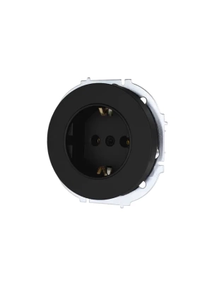 OSEN Розетка с/з ПБТ Чёрный бархат (10шт/120шт)