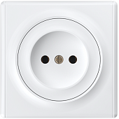Розетка OneKeyElectro Florence 16 А 250 В Белый 1E10301300 