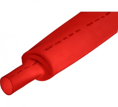 Термоусадочная трубка REXANT 30,0/15,0 мм, красная, упаковка 10 шт. по 1 м