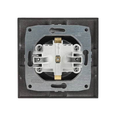 Розетка MONO Despina / Larissa 16 А 250 В Графит 500-002021-117 (12)