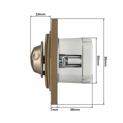 L / D Механизм  Диммер 800 W Титан  (6)