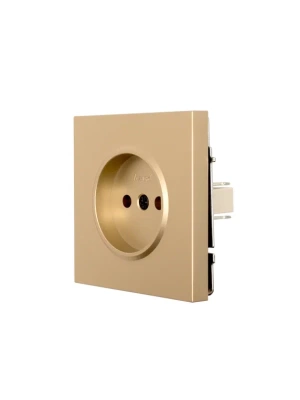 Розетка LEZARD ZIMA Золото 704-3688-121BQC (10шт/120шт)