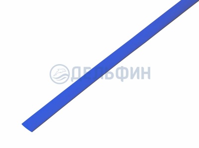 5.0 / 2.5 мм 1м термоусадка синяя  (50)  REXANT