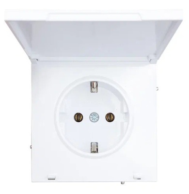 Розетка LEZARD ZIMA Белый 704-0288-123BQC (10шт/120шт)