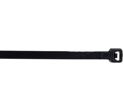 Хомут-стяжкa нeйлонoвая REXANT 300x4,8 мм, черная, упаковка 25 шт.