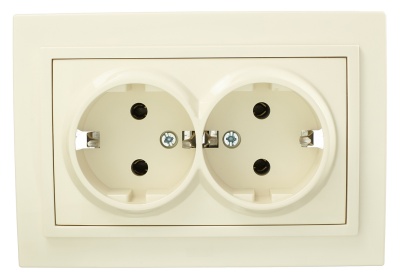 Розетка EL-BI ZENA Крем 500-010300-907 