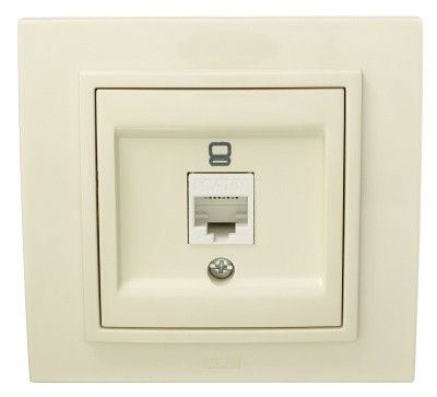 Розетка EL-BI ZENA Крем 500-010300-247 