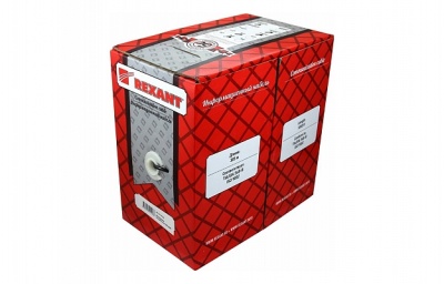 Кабель витая пара REXANT FTP 2PR 24AWG, CAT5e (бухта 305 м)