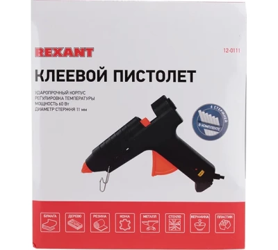 Пистолет клеевой  60Вт  (в кейсе)  REXANT