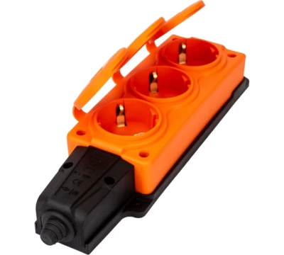 102 700 1x16 Вилка штепсельная -электрическая каучуковая с держателем  Элемент