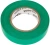 KRANZ Изолента ПВХ 0.13х15 мм, 25 м, зеленая (5 шт./уп.)