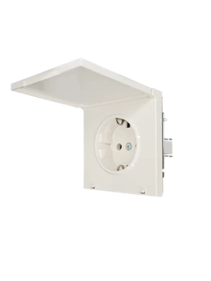 Розетка LEZARD ZIMA Слоновая кость 704-9088-123BQC (10шт/120шт)