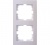 VESNA Рамка 2-ая вертикальная б/вст жемчужно-белый перламутр (10шт/120шт)