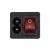Выключатель клавишный 250 V 6 А (4с) ON-OFF красный с подсветкой и штекером C8 2PIN  REXANT   (10)