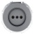 OSEN Розетка б/з ПБТ Серый матовый (10шт/120шт)