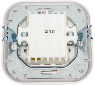 С16-122 Гармония  Выключатель 1кл. белый с/у   (60)