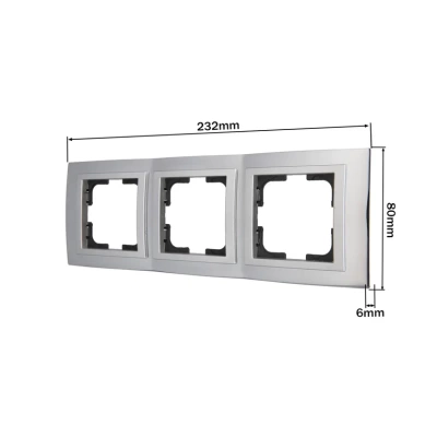 Chrome Рамка 3-я Хром  (1/5)