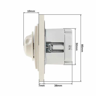 L / D Механизм  Диммер 800 W Кремовый  (6)