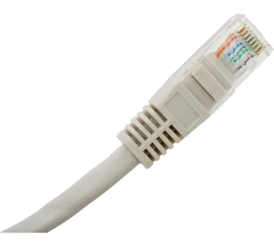 Патч-корд UTP кат. 5e, длина 5 метров, неэкранированный, серый СМАРТКИП