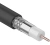 Кабель коаксиальный PROconnect RG-6U, 75 Ом, CCS/Al/Al, 48%, бухта 100 м, черный OUTDOOR