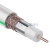 Кабель SAT 703 B, Cu/AL/Cu, (64%), 75 Ом, 100м, белый PROCONNECT
