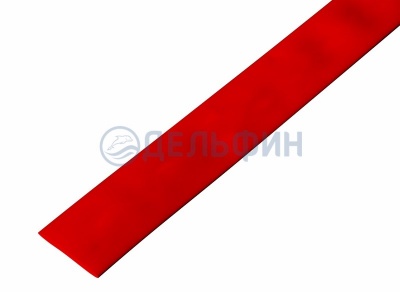 Термоусадочная трубка REXANT 30,0/15,0 мм, красная, упаковка 10 шт. по 1 м