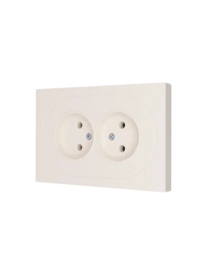 Розетка LEZARD OSEN Слоновая кость 743-9000-128B (10шт/120шт)