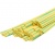 Термоусадочная трубка REXANT 8,0/4,0 мм, желто-зеленая, упаковка 50 шт. по 1 м