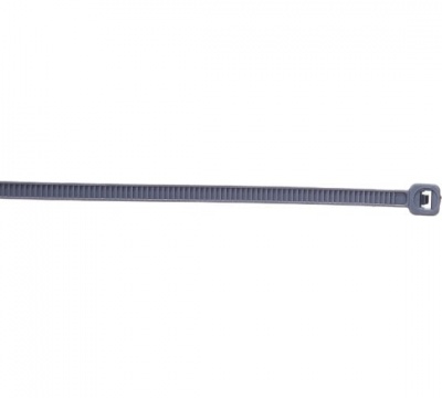 Хомут-стяжка кабельная нейлоновая REXANT 200 x3,6 мм, серая, упаковка 100 шт.