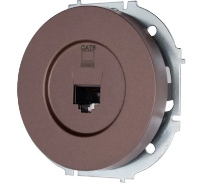 Розетка LEZARD OSEN Шоколад 743-7388-140 (10шт/120шт)