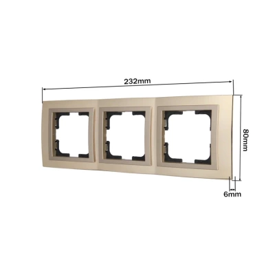 Chrome Рамка 3-я Золото  (1/5)