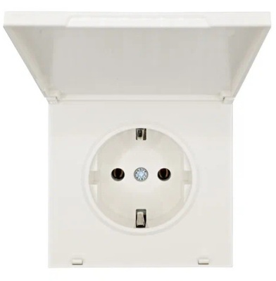 Розетка LEZARD ZIMA Слоновая кость 704-9088-123BQC (10шт/120шт)