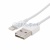 Кабель для iPhone 5/6/7 моделей  с 2-х сторонним разъемом USB 1М белый REXANT