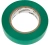 KRANZ Изолента ПВХ 0.13х15 мм, 20 м, зеленая (10 шт./уп.)