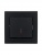 VESNA Выключатель 1 кл. проходной с подсвет. черный бархат   (10шт/120шт)