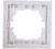RAIN Рамка 1-ая горизонтальная б/вст жемчужно-белый металлик (20шт/120шт)